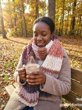 Handmade Chunky Knit Scarf